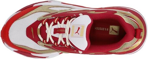 PUMA Kids Girls Rs-Fast Glitz Running Sneakers Shoes - Gold,Red,White in Saudi Arabia