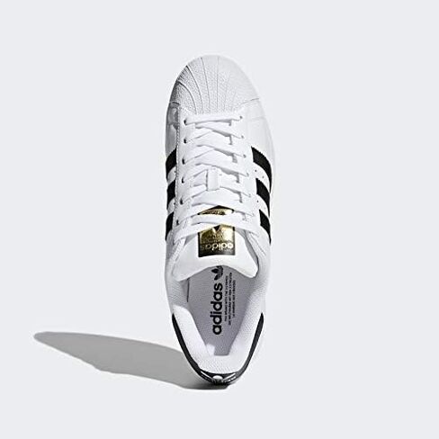 adidas Originals Superstar Sneaker, White/White/Core White, 5.5 US Unisex Big Kid in Saudi Arabia