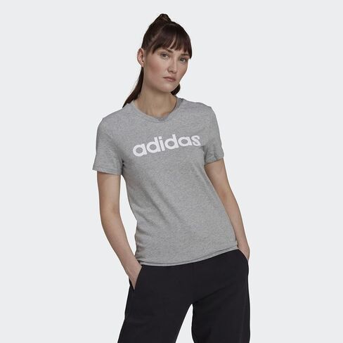 adidas Women's Essentials Linear Logo Shorts in Saudi Arabia
