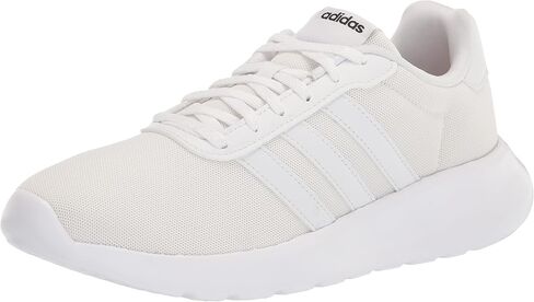 حذاء الجري Lite Racer 3.0 للسيدات من adidas، أسود أساسي/أسود أساسي/ميتاليك حديدي، 7.5 in Saudi Arabia