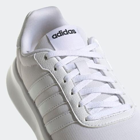 حذاء الجري Lite Racer 3.0 للسيدات من adidas، أسود أساسي/أسود أساسي/ميتاليك حديدي، 7.5 in Saudi Arabia