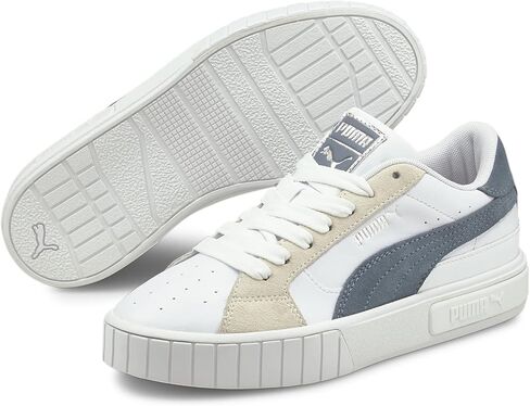 PUMA Womens Cali Star Sneaker, Nimbus Cloud/White Silver, 6.5 in Saudi Arabia