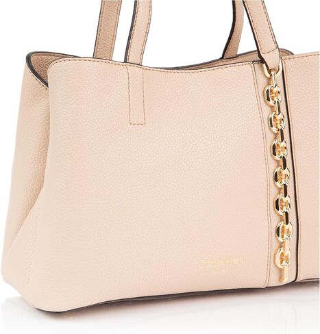 حقيبة كالفن كلاين أديلين ثلاثية المقصورات، أسود/فضي in Kuwait