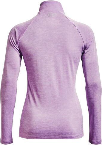 Under Armour Women's Tech Twist ½ Zip Long-Sleeve Pullover , Octane (566)/Metallic Silver , XX-Large in Saudi Arabia