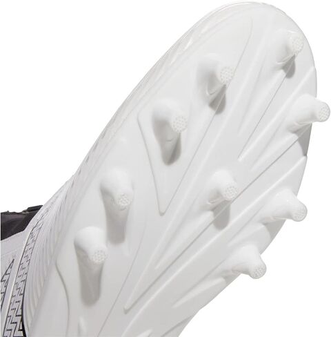 adidas Nasty Fly 2E Mens Team Football Cleat in Black and White in Saudi Arabia