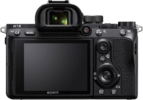 Sony a7 III Mirrorless Digital Camera Bundle with Water Resistant Gadget Bag, 64GB SDXC Memory Card, Peak Design Strap, Monopod + More | Sony Alpha 7 III in Saudi Arabia