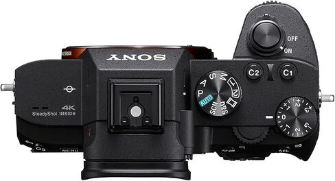 Sony a7 III Mirrorless Digital Camera Bundle with Water Resistant Gadget Bag, 64GB SDXC Memory Card, Peak Design Strap, Monopod + More | Sony Alpha 7 III in Saudi Arabia