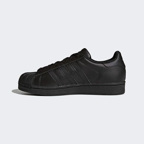 adidas Originals Superstars Running Shoe, Black, 6.5 M US Big Kid in Saudi Arabia