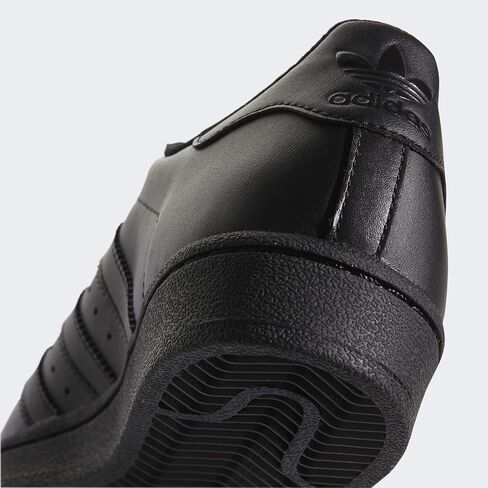 adidas Originals Superstars Running Shoe, Black, 6.5 M US Big Kid in Saudi Arabia