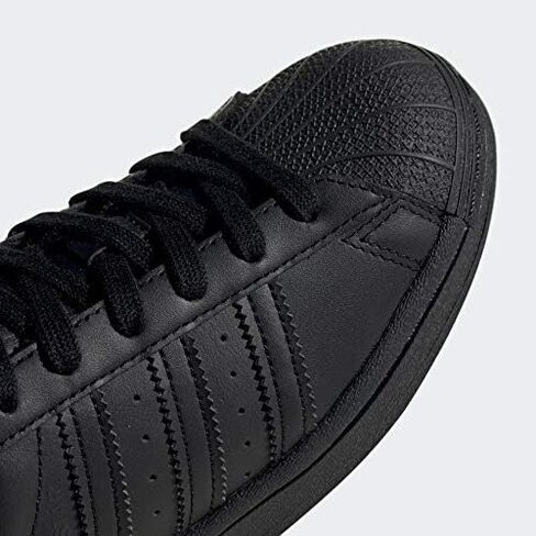 adidas Originals Superstars Running Shoe, Black, 6.5 M US Big Kid in Saudi Arabia