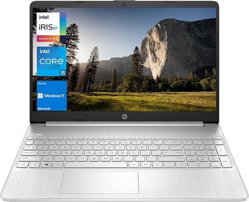 2022 Newest HP Notebook Laptop, 15.6" FHD Touchscreen, Intel Core i5-1135G7, 16GB DDR4 RAM, 1TB PCIe SSD, Wi-Fi 5, Webcam, Bluetooth, HDMI, Windows 11 Home, Silver in Saudi Arabia