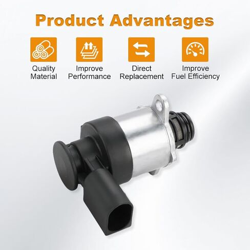 Waterwich Waterwich Fuel Pump Control Lumurator Valve متوافق مع Audi A3 A6 A4 Q5 TT A4 Allroad A5 ، SEAT Altea Exeo ، Skoda Octavia Superb ، Volkswagen Passat 2003-2021 استبدل 0928400706 0928400768 in Saudi Arabia