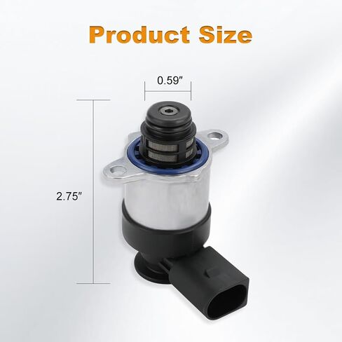 Waterwich Waterwich Fuel Pump Control Lumurator Valve متوافق مع Audi A3 A6 A4 Q5 TT A4 Allroad A5 ، SEAT Altea Exeo ، Skoda Octavia Superb ، Volkswagen Passat 2003-2021 استبدل 0928400706 0928400768 in Saudi Arabia