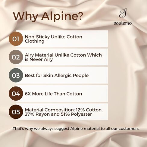 القطن النسائي ، Rayon & Polyester المطبوع Maxi Nighty (Alpine) 1629 in Kuwait