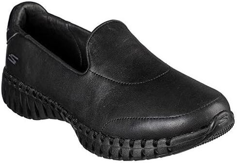 Skechers Women's GO Walk Smart - Fancy Pants Slip On Sneaker Black in Kuwait