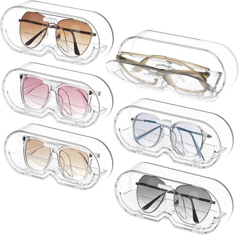 منظم الشمس الأكريليك ، حامل نظارة شمسية مع غطاء ، نظارات شمسية صافية معرض حامل للنساء in Kuwait