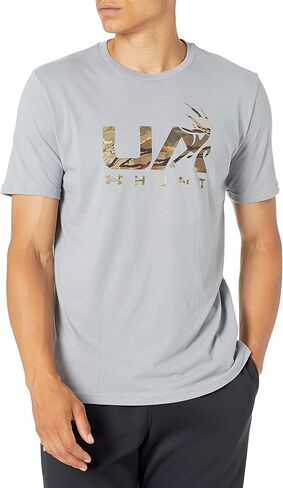 تي شيرت رجالي بشعار Antler Hunt من Under Armour، أسود (001)/Ua Barren Camo، مقاس كبير in Saudi Arabia