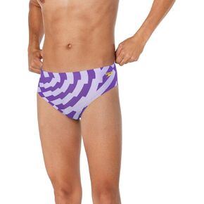 Speedo Unisex Adult Modern St Vortex Maze Brief, Team Purple, 38 US