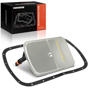 A-Premium Automatic Transmission Fluid Filter with Pan Gasket, Compatible with BMW 323i, 325Ci, 325i, 325xi, 328i, 328xi, 330Ci, 330i, X5, 525i, 525xi, 530i, X3, Z4 & Cadillac SRX, CTS & Pontiac G8