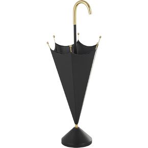 Deco 79 Smbrella Stand ، 11 "× 10" × 28 "، أسود