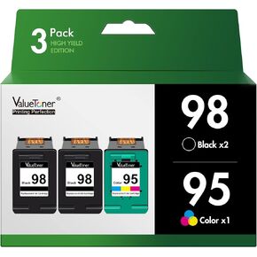 Valuetoner Remanufactured Ink Cartridge Replacement for HP 63XL 63 XL for Envy 4520 4512 4516 Officejet 5252 3830 3833 4655 5255 Deskjet 1112 2130 3630 3634 Printer (3 Color + 1 Reusable Printhead) in Kuwait