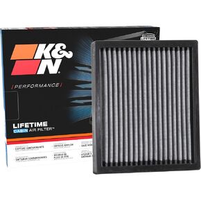 K&N LIFETIME Cabin Air Filter: Premium, Washable, Clean Air for your Cabin: Compatible with 2014-2109 KIA: Soul, VF1017