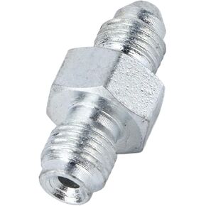 Brake Fitting Adapter, HAF01, Metal 3AN Male To 3/8-24 Inverted Adapter Fitting for 3/16in Brake Line Auto Brake System Parts