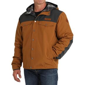 Cinch Men's Brown Canvas Barn Coat