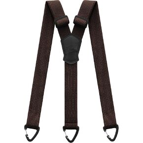 Hidden Suspenders for Men 1.5'' Heavy-Duty Under Clothes 3 Snap Loops Outdoor & Skiing
