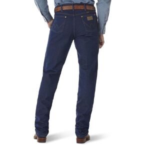 بنطلون جينز رجالي من Wrangler مقاس 13MWZ من Cowboy Cut الأصلي - 34W x 32L in Kuwait