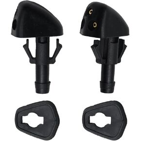 2Pcs 38340-56K00 Windshield Wiper Washer Nozzle Replacement for Suzuki Grand Vitara 2006-2015 Swift 2005-2015 SX-4 2007-2014
