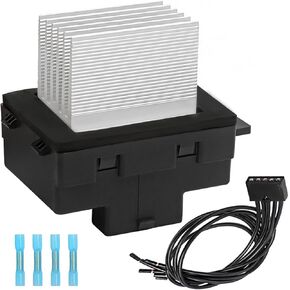 HVAC Fan Blower Motor Resistor Compatible with Ford Lincoln Mercury Vehicle Fusion 2010-2012, MKZ 2010-2012, Milan 2010-2011 Replaces# 973-057, 6E5Z19E624AA, 8E5Z19E624A, 8E5Z-19E-624A