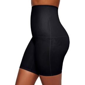 Vertvie Women Tummy Control Shapewear Shorts High Waisted Body Shaper Panties Slip Shorts Under Dresses Thigh Slimming(Black,X-Large)