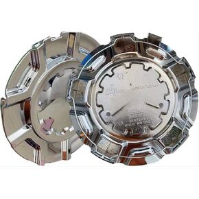 Chrome Wheel Center Hub Cap 22871243 | Fits 2014-2018 Chevy Silverado 1500 High Country | 20" 10-Spoke Chrome Rim Cap with Diamond Finish Chevy Logo | 1PC Replacement