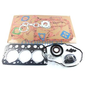 مجموعة حشية محرك S3L S3L2 مع طوقا مع حشية الرأس لـ Mitsubishi S3L S3L2 Engine Peljob EB250 EB300 EB306 لـ CAT 303CR 302.5C إصلاح محرك أجزاء ما بعد البيع