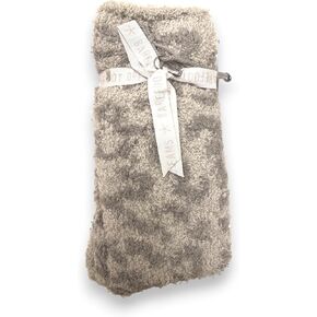 Barefoot Dreams CozyChic Women's Barefoot In The Wild Socks - Linen/Warm Gray