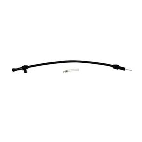 A-Team Performance - Firewall Mount Transmission Dipstick with Black Housing - Compatible with GM 4L80E Transmission LS LS1 LS3 LS6 LSX