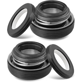 2 Pack Mechanical Seals 781238 Fit for Honda 2" 3" Gas Semi-Trash Water Pump For Champion for Predator For Generac For Pulsar WT30XK4A WB20XT3 WH20XTAF For Red Lion 208CC For DuroMax 7HP 2 In 3 In