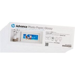 HP Advanced Photo Paper, Glossy, 65 lb, 8 x 10 in., 203 x 254 mm, 25 sheets in Saudi Arabia