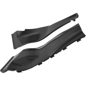 2Pcs 66894-3TA0A 66895-3TA0A Windshield Wiper Cowl Extension Fender Cover Trim Front Left Right Corner Windshield Wiper Cowl Covers Compatible with Nissan Altima 2013-2017 668943TA0A