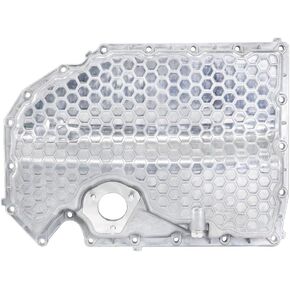 06K103600R Aluminum Engine Oil Pan Compatible with VW Golf Tiguan Compatible with Audi A3 TT SEAT Leon Replaces A0141A0019 06K103600D 06K103600AE Lower Engine Oil Pan