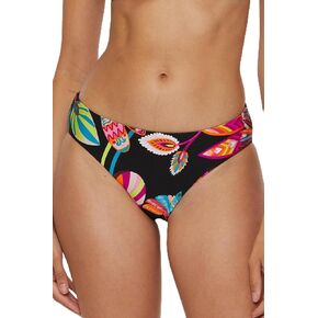 Trina Turk Women's Luminary Hipster Bikini Bottom, Floral Print, Cheeky Coverage, Swimwear Separates