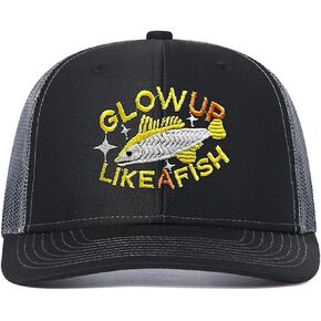 Unisex Trucker Adjustable Snapback Baseball Cap,One Size Fits Most