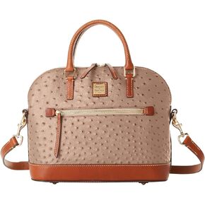 Dooney & Bourke Handbag, Ostrich Domed Satchel