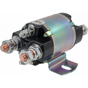 Continuous Duty Solenoid Relay 200 AMP 6 Terminal 12 Volt Compatible with 124-305111 124-305111 124-910-11 5121440 512440 SO51214