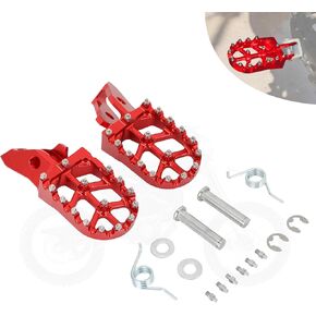 Foot Pegs for Surron Ultra Bee,7075 Aluminum CNC Footpegs Footrests Pedals for Dirt Bike Sur Ron Ultrabee Black