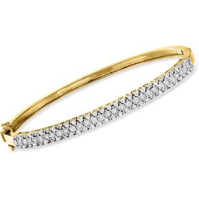 Ross-Simons 75 ct. t.w. Diamond Bangle Bracelet