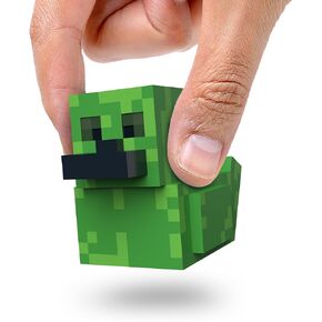 TUBBZ Mini Creeper Collectible Vinyl Rubber Duck Figure - Official Minecraft Merchandise - Video Games and Movies