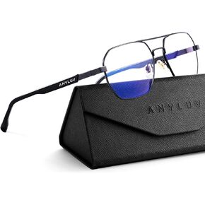 ANYLUV Blue Light Glasses for Woman/Men, Blue Light Blocking Glasses Women Computer Gaming Glasses for Eye Protection