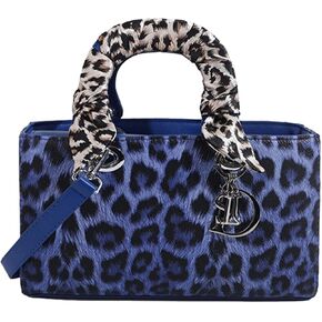 Leopard Print Handbag - Women's PU Leather Crossbody Bag, Waterproof, Fashion Messenger & Satchel Bag
